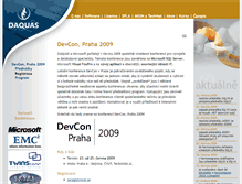 Tablet Screenshot of devcon.daquas.cz